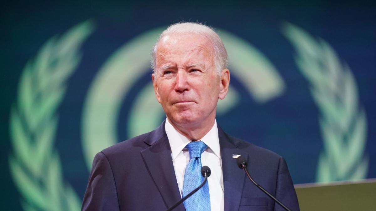 Joe Biden hat jegliche Schuld von sich geschoben. (Foto)