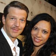 Kai Wiesinger mit seiner ehemaligen Partnerin Chantal de Freitas im Jahr 2008.