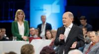 Olaf Scholz beim Bürgerdialogs 