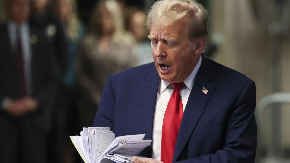 Donald Trump hat sich mit Ron DeSantis verb&uuml;ndet. (Foto)