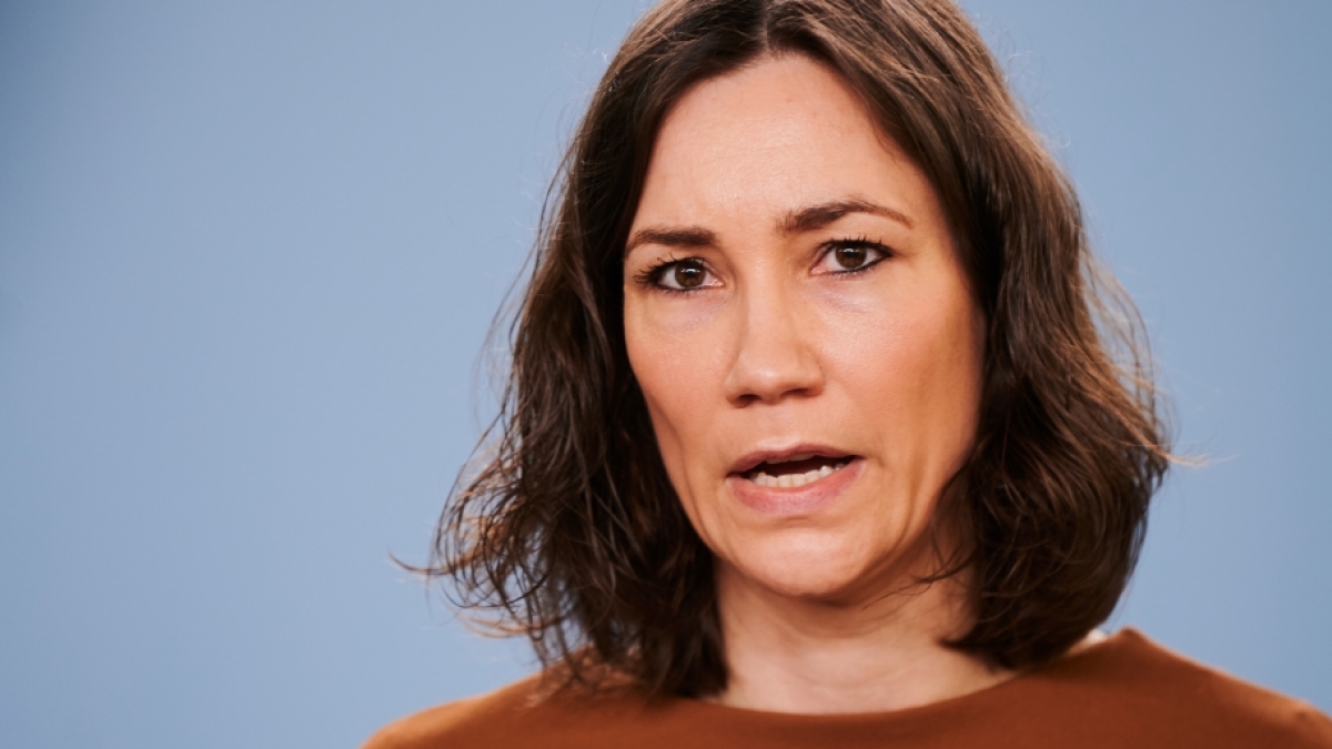 Familienministerin Anne Spiegel &auml;u&szlig;erte sich zu ihrem Familienurlaub w&auml;hrend der Flutkatastrophe in Rheinland-Pfalz und Nordrhein-Westfalen.&nbsp; (Foto)