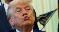 Donald Trump in der Zwickmühle: Wird der US-Präsident sein Veto gegen die Ukraine-Hilfen einlegen und sich damit gegen zahlreiche republikanische Parteikollegen stellen?