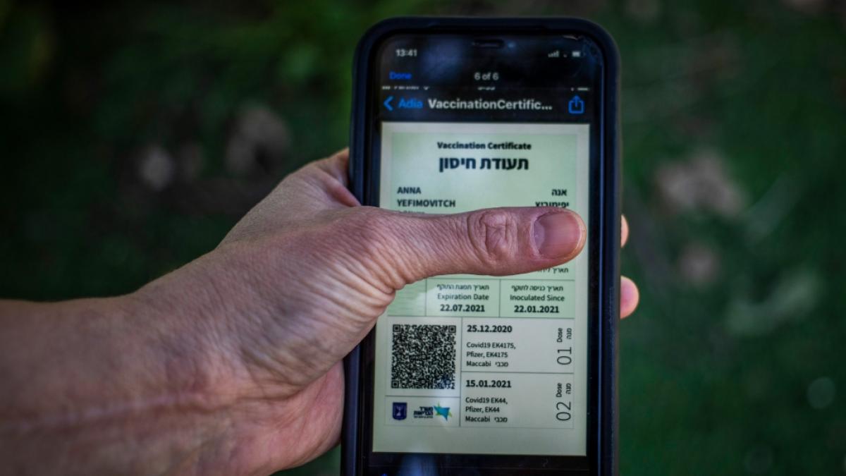 Der Gr&uuml;ne Pass f&uuml;r Geimpfte ist in Israel nur noch sechs Monate g&uuml;ltig. Danach muss eine dritte Impfung gegen das Coronavirus erfolgen. (Foto)