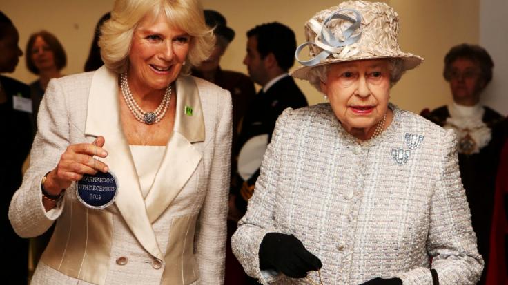 Queen Elizabeth II. und Herzogin Camilla scheinen sich bestens zu verstehen.