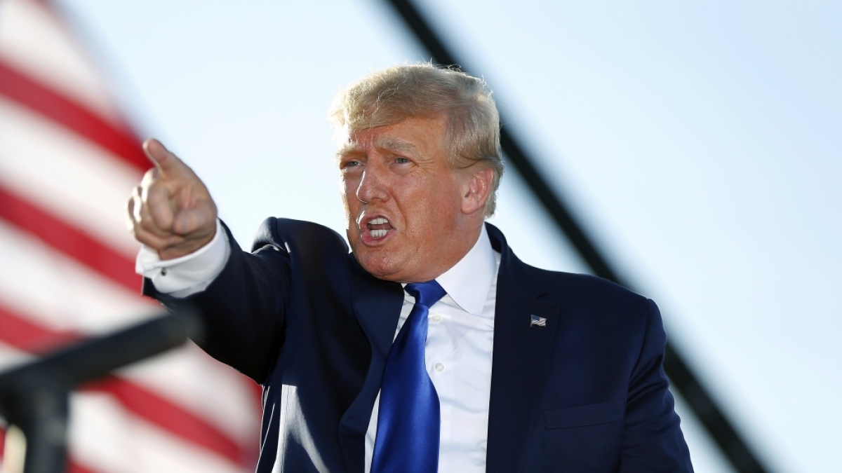 Donald Trump irritiert mit Atomwaffen-Drohung. (Foto)