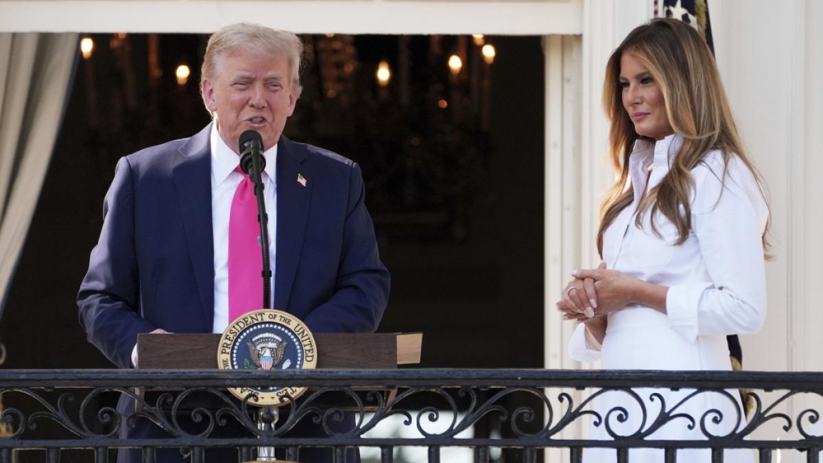 Donald Trump und Melania Trump (Foto)