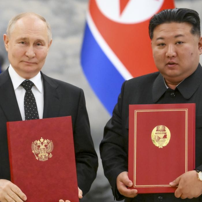 Nordkorea-Soldaten eröffnen Feuer aufeinander