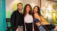 GNTM-Kandidatin Grace (ganz rechts im Bild) beim Launch der neuen 
