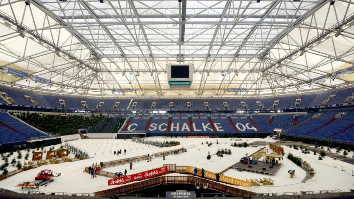 Der Biathlon auf Schalke, auch bekannt als Biathlon World Team Challenge, geht am 28. Dezember 2019 zum 18. Mal in Gelsenkirchen &uuml;ber die B&uuml;hne. (Foto)