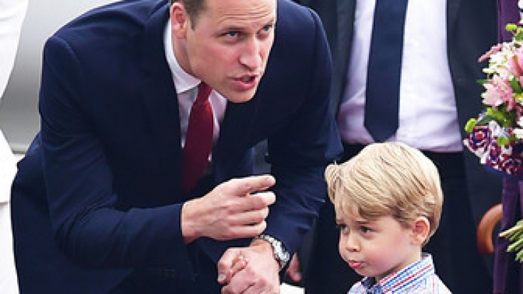 Da muss Papa William wohl erst einmal ein Machtwort sprechen.