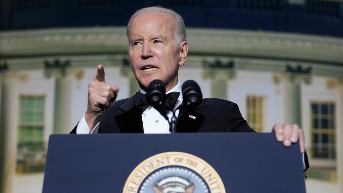 Joe Biden schockte bei einer Rede mit einer rassistischen &Auml;u&szlig;erung. (Foto)