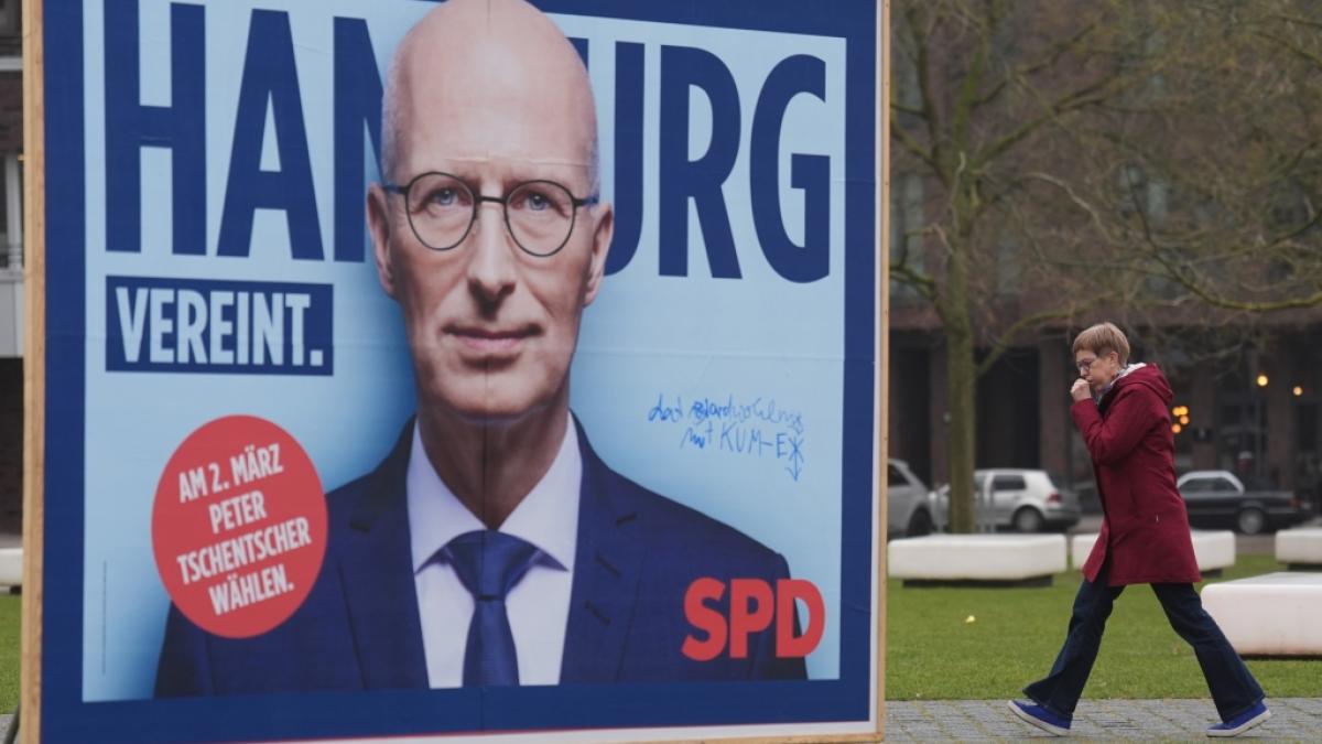 Hamburgs Erster B&uuml;rgermeister Peter Tschentscher muss bei der B&uuml;rgerschaftswahl mit Verlusten f&uuml;r seine SPD rechnen. (Foto)