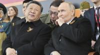Xi Jinping und Wladimir Putin bei der Siegesparade in Moskau.