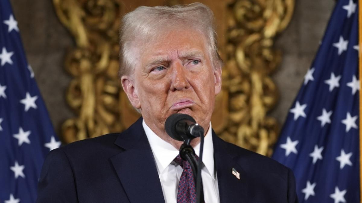 Donald Trump drohte der Hamas schon zuletzt mit hartem Vorgehen. (Foto)