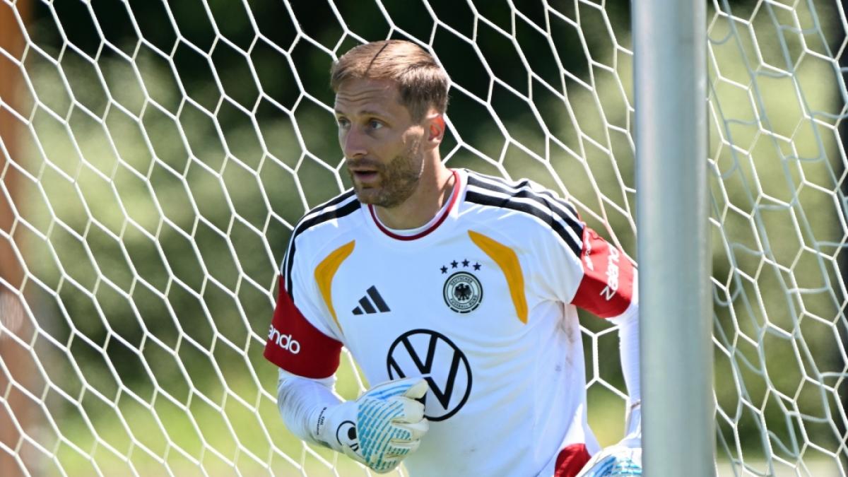 Hoffenheim-Torwart Oliver Baumann spielt bei der Fu&szlig;ball-WM 2026 f&uuml;r die deutsche Nationalelf. (Foto)
