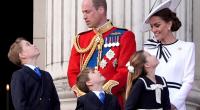 Prinzessin Kate als stolze Mama: Prinz George, Prinz Louis und Prinzessin Charlotte (v.l.n.r.) lassen die Prinzessin von Wales glücklich strahlen.