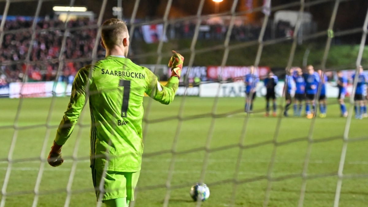 1. FC Saarbr&uuml;cken. (Foto)
