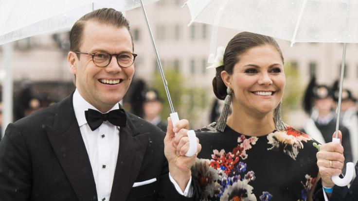 Prinz Daniel und Prinzessin Victoria.