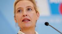 AfD-Chefin Alice Weidel stürzt in einem neuen Politikerranking ab.