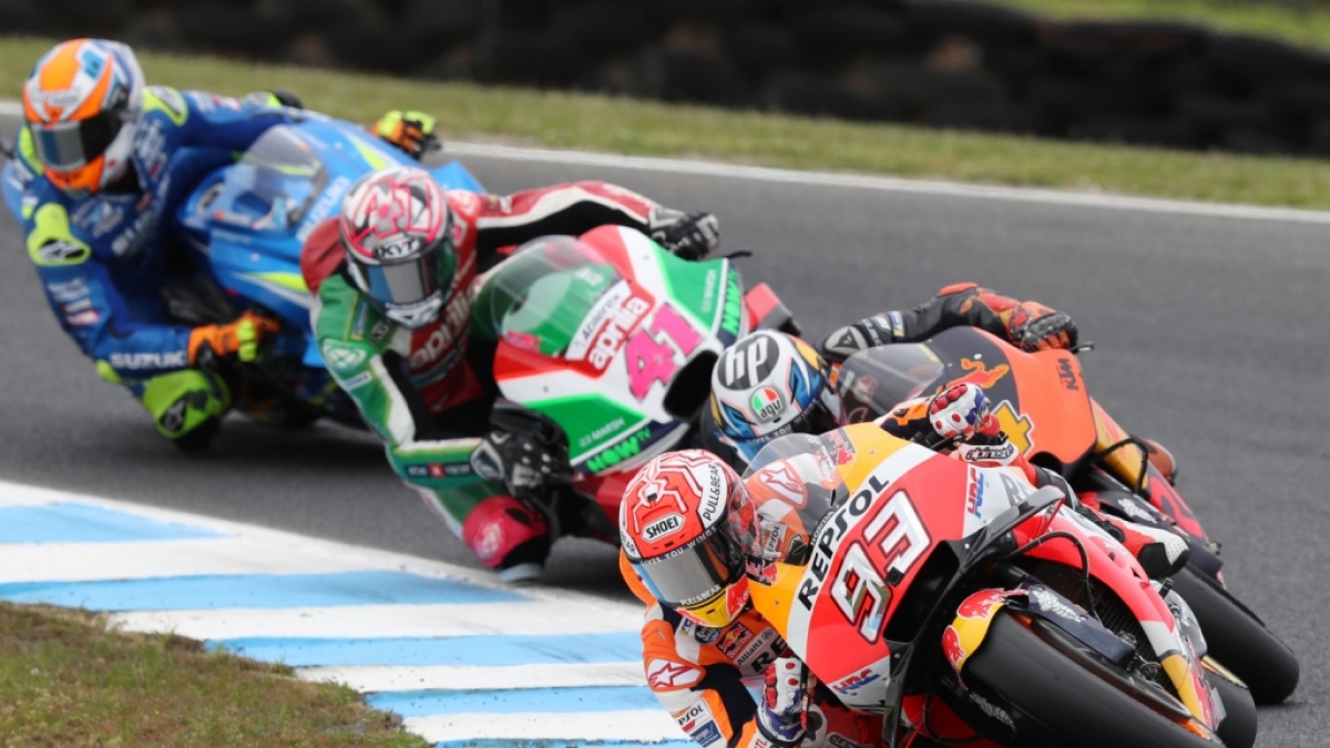 Die MotoGP gastiert an diesem Wochenende in Valencia. (Foto)
