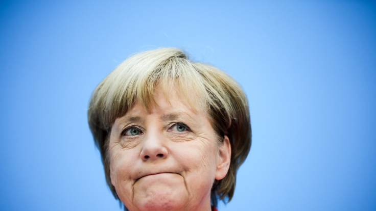 Angela Merkels Umfrage-Werte sinken immer weiter.