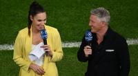 Sebastian Schweinsteiger überraschte Moderatorin Esther Sedlaczek beim WM-Halbspiel zwischen England und Argentinien mit einem Kompliment.