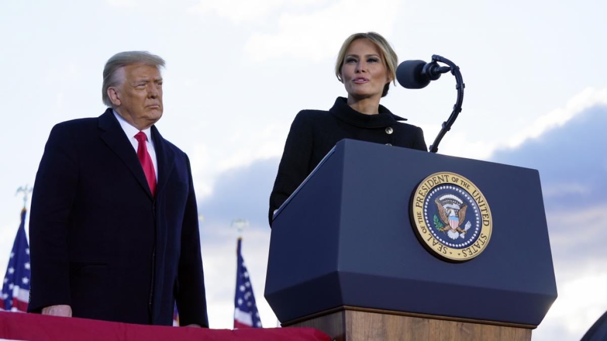 Es wird immer noch &uuml;ber eine Trennung von Melania und Donald Trump spekuliert. (Foto)