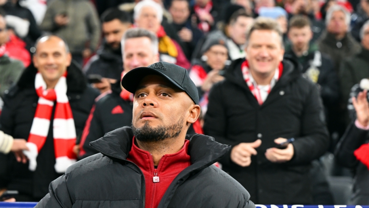 Bayern-Trainer Vincent Kompany (Foto)