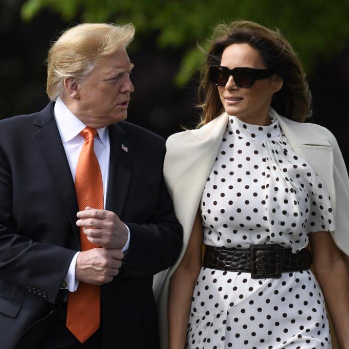 Zeigt Donald Trump HIER die Doppelgängerin?