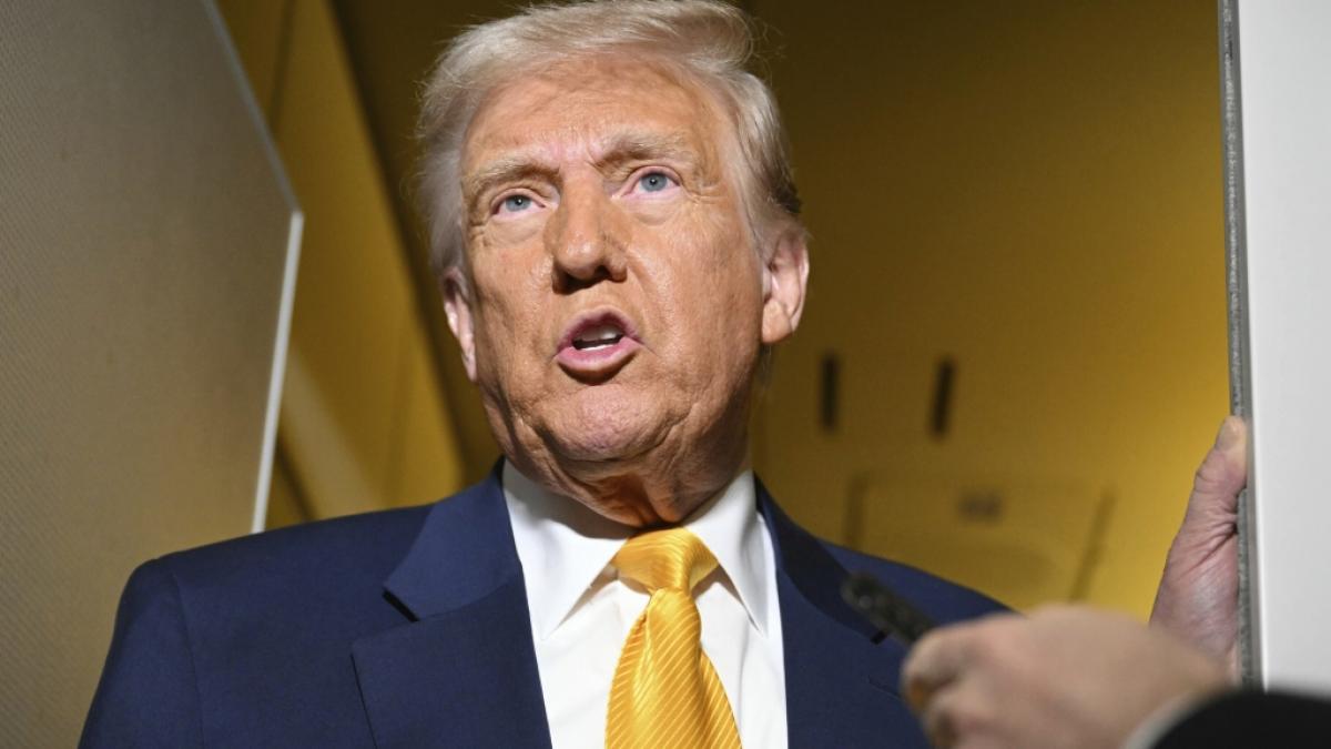 Donald Trump sollte aktuell aufgeflogenen Pl&auml;nen zufolge ermordet werden - jetzt steht ein 17-J&auml;hriger unter anderem wegen der Verschw&ouml;rung gegen den US-Pr&auml;sidenten vor Gericht. (Foto)