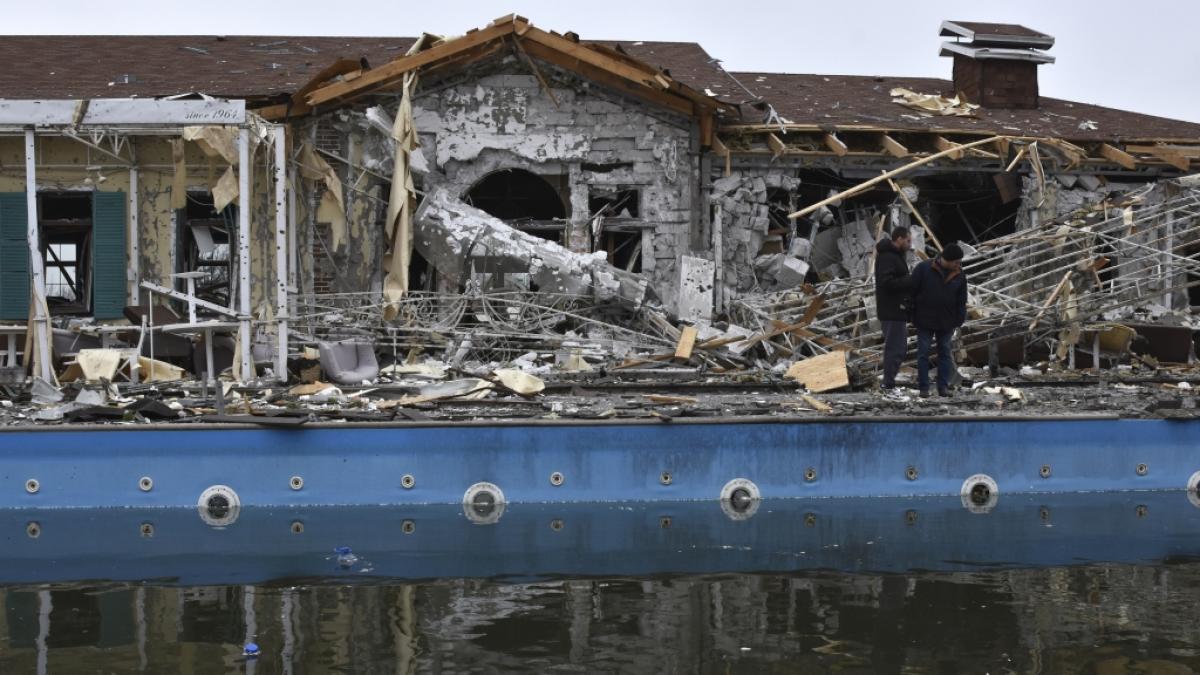 Jeden Tag gibt es neue Bilder der Zerst&ouml;rung aus der Ukraine. (Foto)