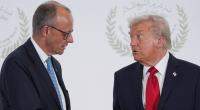 Friedrich Merz (links) soll sich kritisch über Donald Trumps Moskau-Unterhändler geäußert haben.