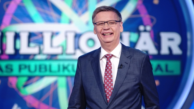 Günther Jauch bittet am Montag, dem 27. Februar 2017, zum