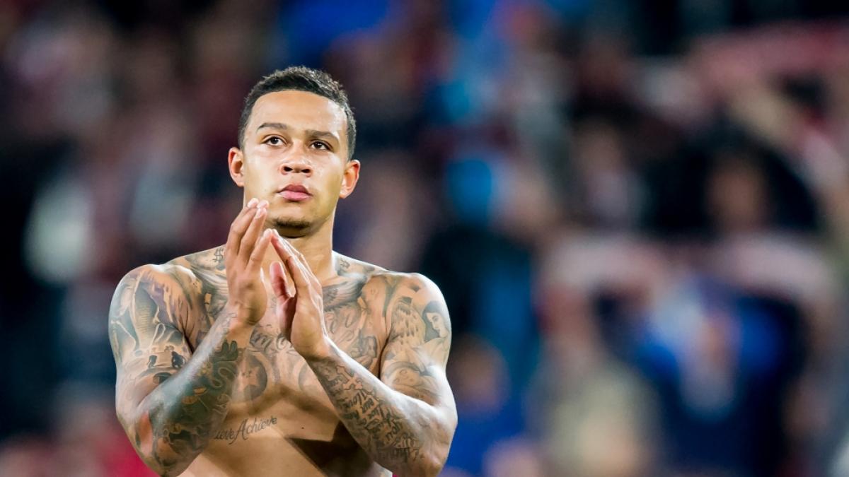 Memphis Depay ist f&uuml;r die niederl&auml;ndische Nationalmannschaft im Einsatz (Foto)