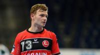 Timo Kastening bei einem Handballspiel.