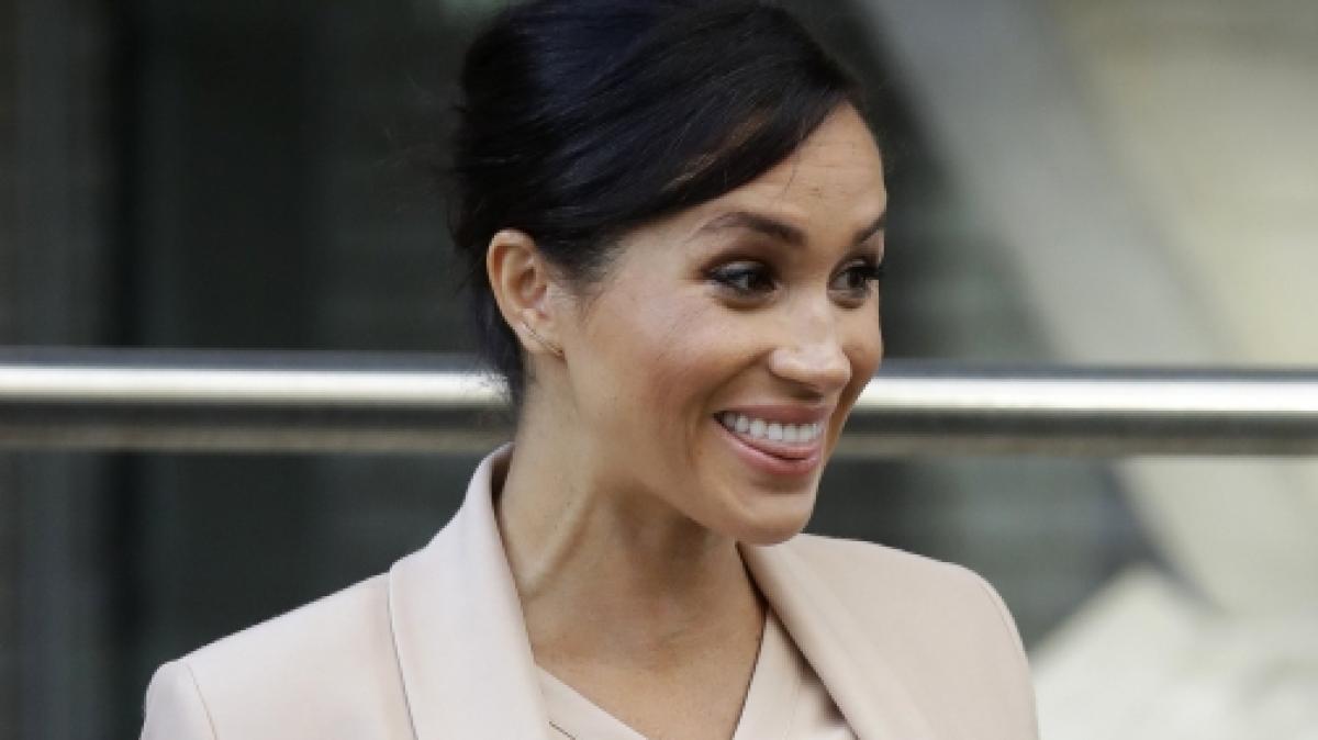 Hielt Meghan Markle mit ihrem Babybauch die gesamte Royals-Welt zum Narren? (Foto)