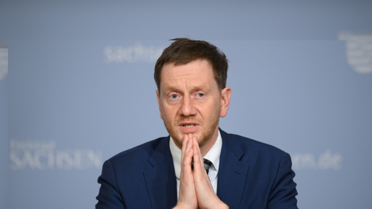 Michael Kretschmer (CDU), Ministerpräsident von Sachsen, hält die Corona-Lockerungen für gescheitert.