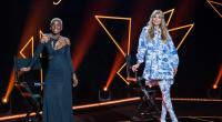 Heidi Klum mit Gast-Jurorin Nikeata Thompson