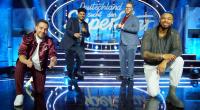 Die diesjährigen DSDS-Finalisten Kevin Jenewein, Starian McCoy, Jan-Marten Block und Karl Jeroboan.