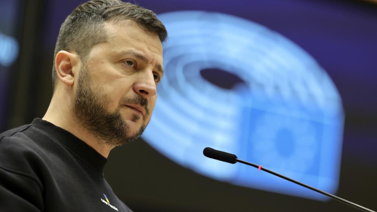 Der ukrainische Pr&auml;sident Wolodymyr Selenskyj hat weitere westliche Sanktionen gegen Russland gefordert. (Foto)
