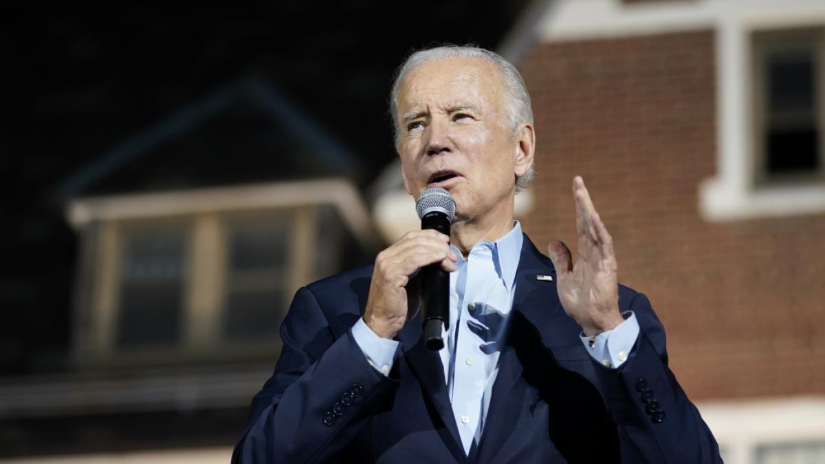 Joe Biden hat den Namen des Demokraten Wes Moore bei einer Rede vergessen und wurde daf&uuml;r im Netz heftig kritisiert. (Foto)