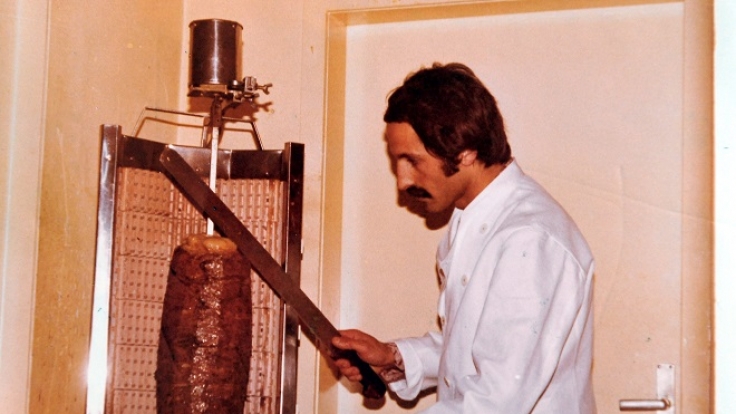 Der erste deutsche Döner: 1969 in Reutlingen bei Nevzat Salim.