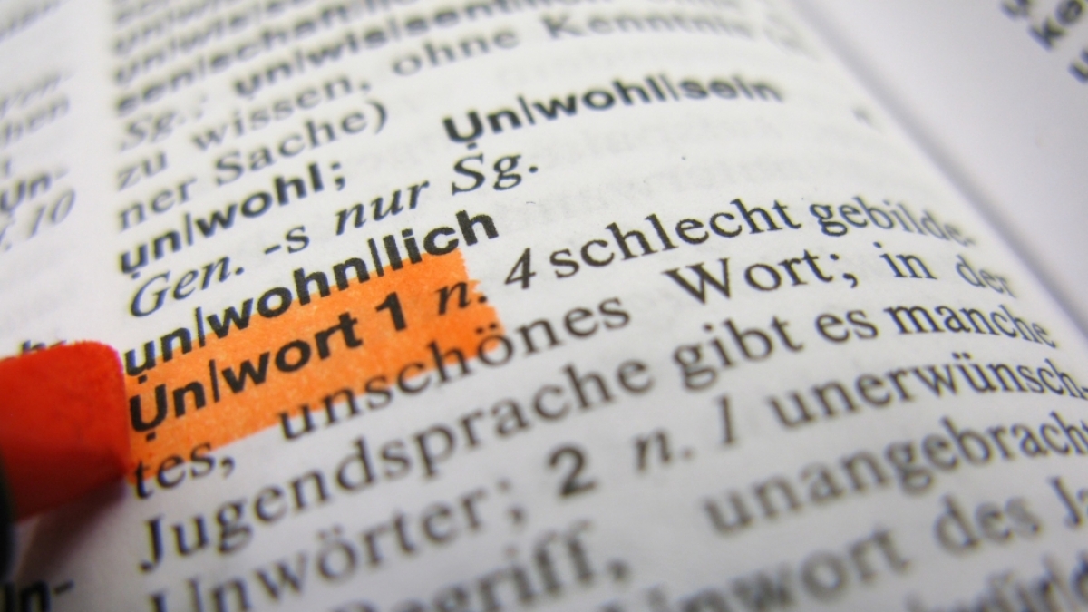 Deutsche W&ouml;rter in anderen Sprachen. (Foto)