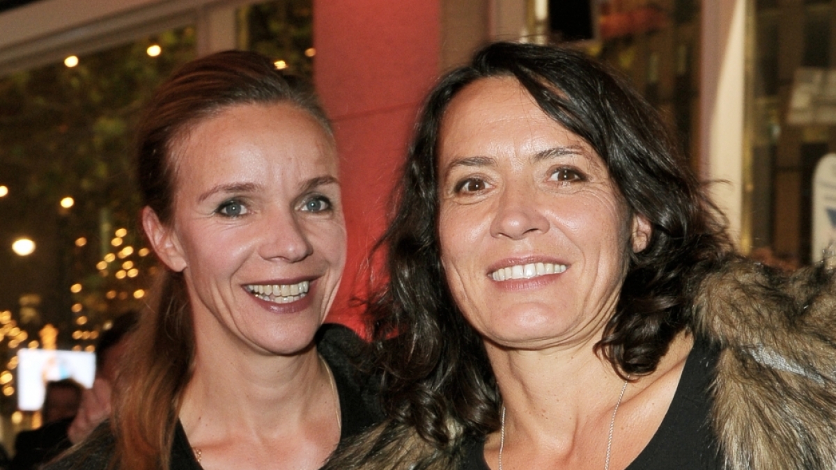 Ulrike Folkerts und Freundin Katharina Schnitzler. (Foto)