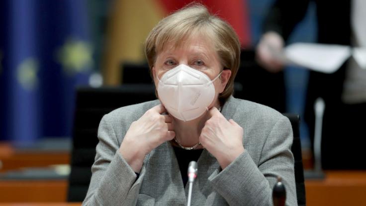 Bundeskanzlerin Angela Merkel (CDU) ist beunruhigt über die die Corona-Mutation aus Großbritannien.