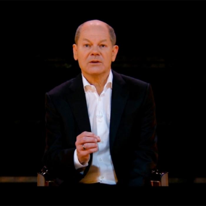 Gänsehaut-Appell! Olaf Scholz erntet Twitter-Applaus