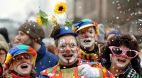 Beim diesjährigen Karneval herrscht trotz trüber Wetteraussichten Partystimmung.