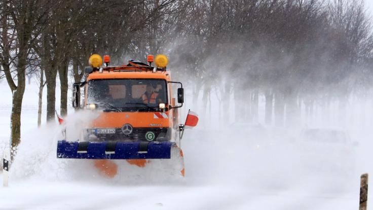 Einigen teilen Deutschlands drohen zehn Zentimeter Schnee.