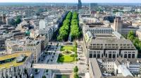 Die Düsseldorfer Königsallee aus der Vogelperspektive. Aktuelle Nachrichten aus und über Düsseldorf hier auf news.de.