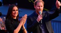 Meghan Markle strahlte neben Prinz Harry.
